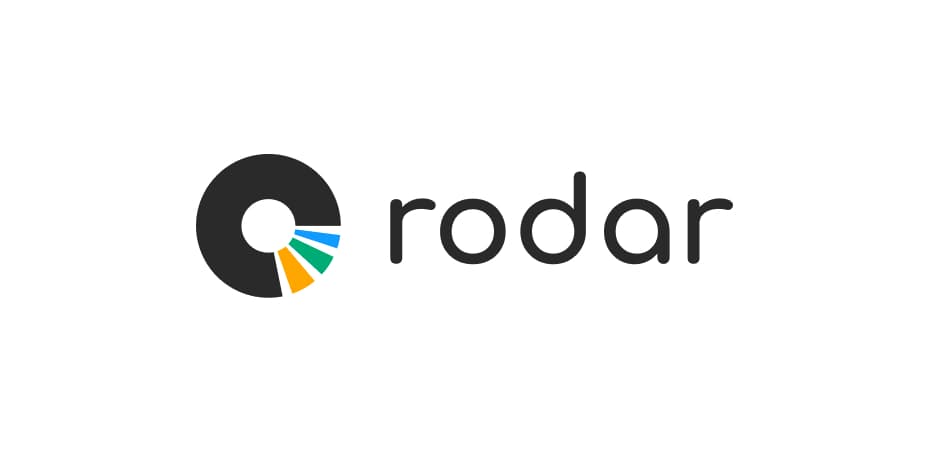 Logotipo principal a color de Rodar